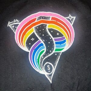 PRIDE shirt by Select with bonus pins - RARE - MEN OR WOMEN